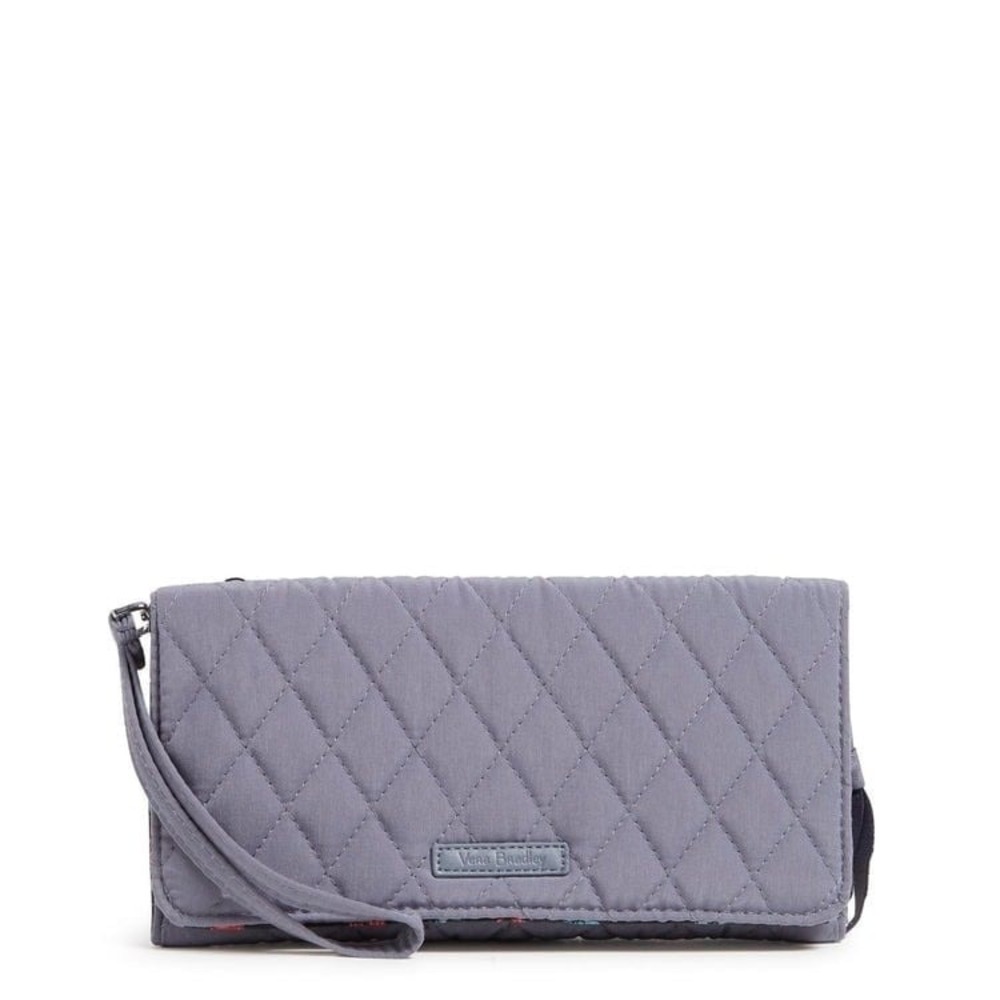 Vera Bradley‎ Carbon Gray RFID Wallet/Wristlet